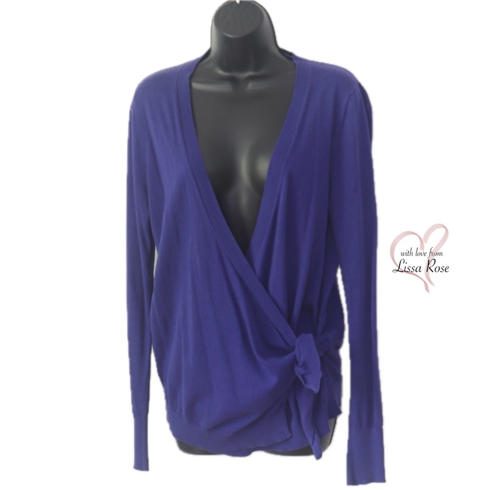 Wrap Sweater with Side Tie (Ann Taylor)